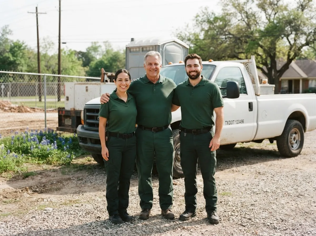 The Grand Oak Portable Toilet Rentals team — portable toilet rentals in Katy, TX